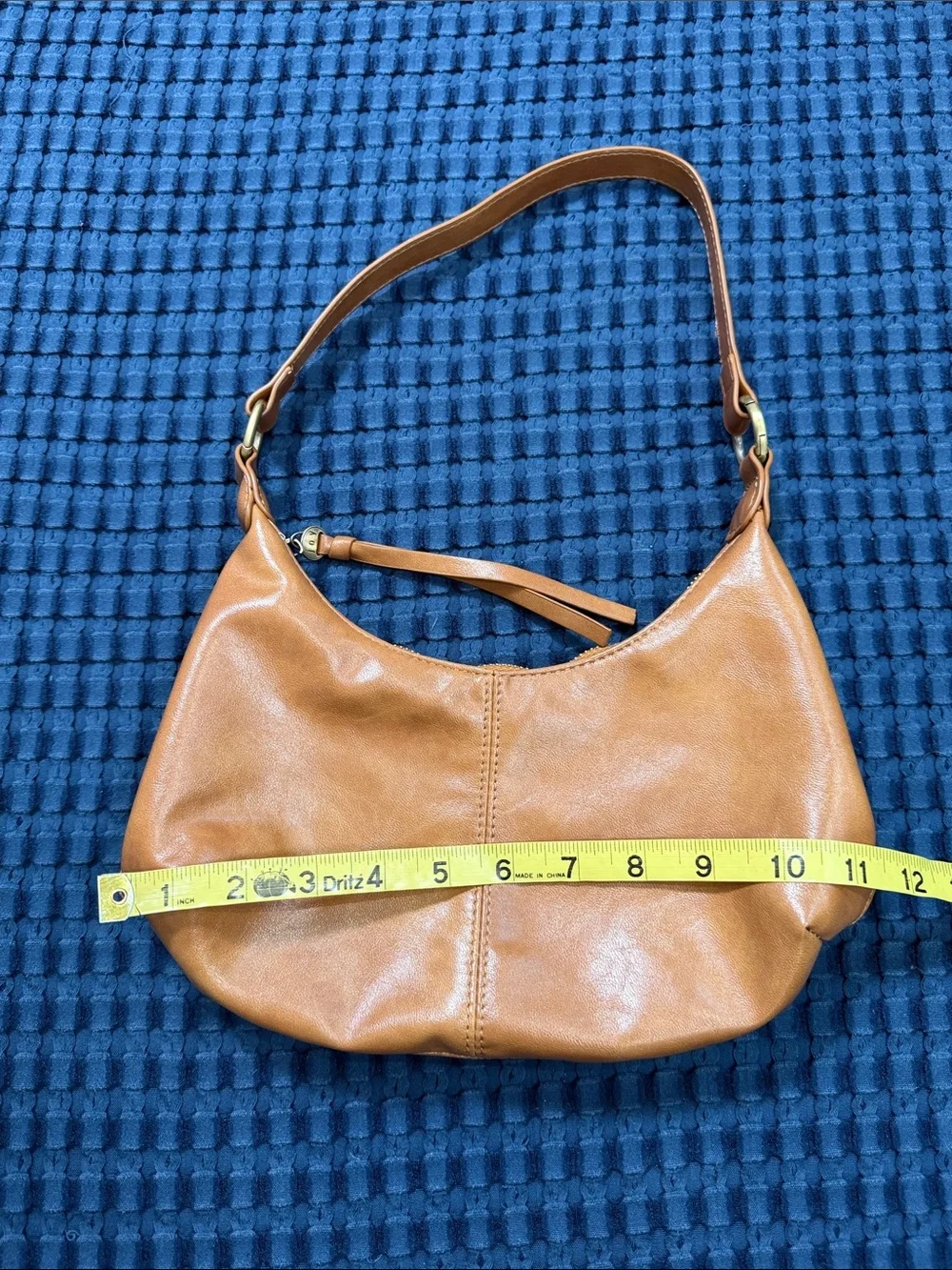 Joy Giselle Mini Hobo Convertible Crossbody Tan Shoulder Bag Minimalist
